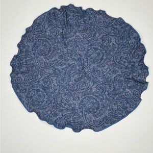 Edward Armah Wool Paisley Pocket Circle